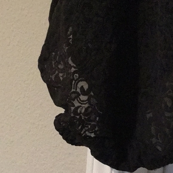 1piece blk lace34B intimate undergarment bodysuit - Picture 5 of 6